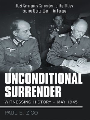 cover image of Unconditional Surrender